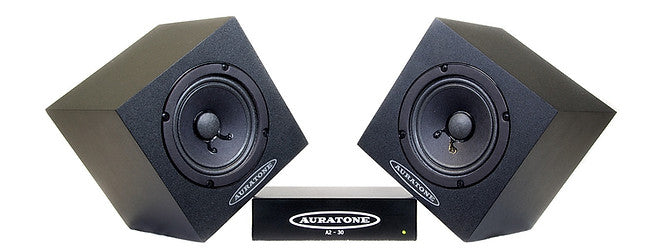 Auratone 5C + Amplificador A2-30 (Black)