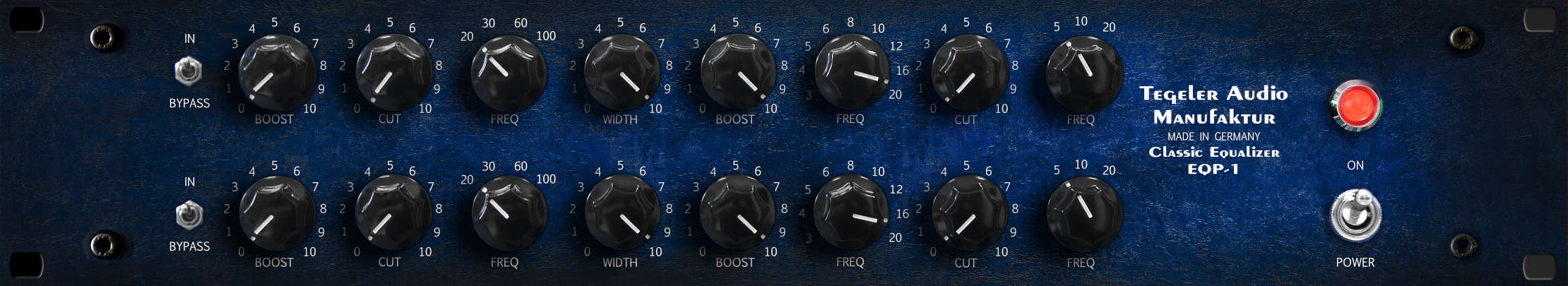 Tegeler Classic Equalizer EQP-1 - Ecualizador de Tubo Pasivo