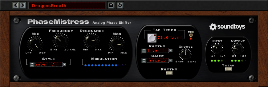 Soundtoys Phase Mistress