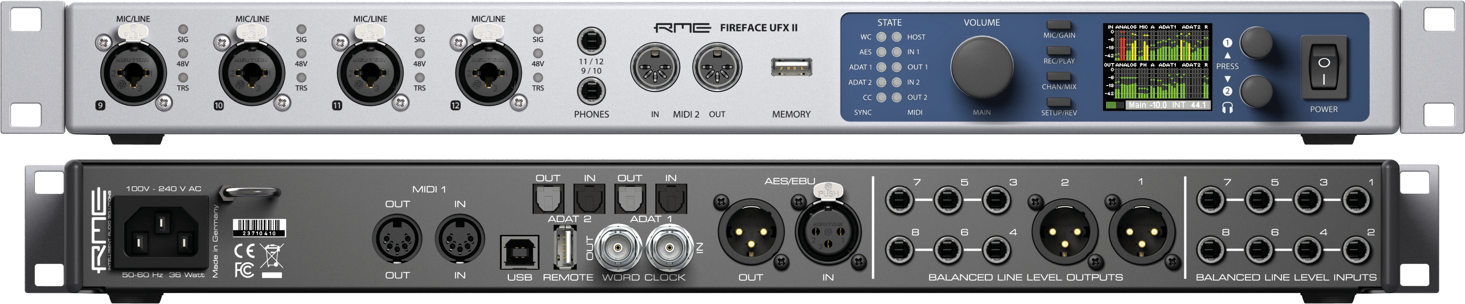 RME Fireface UFX II