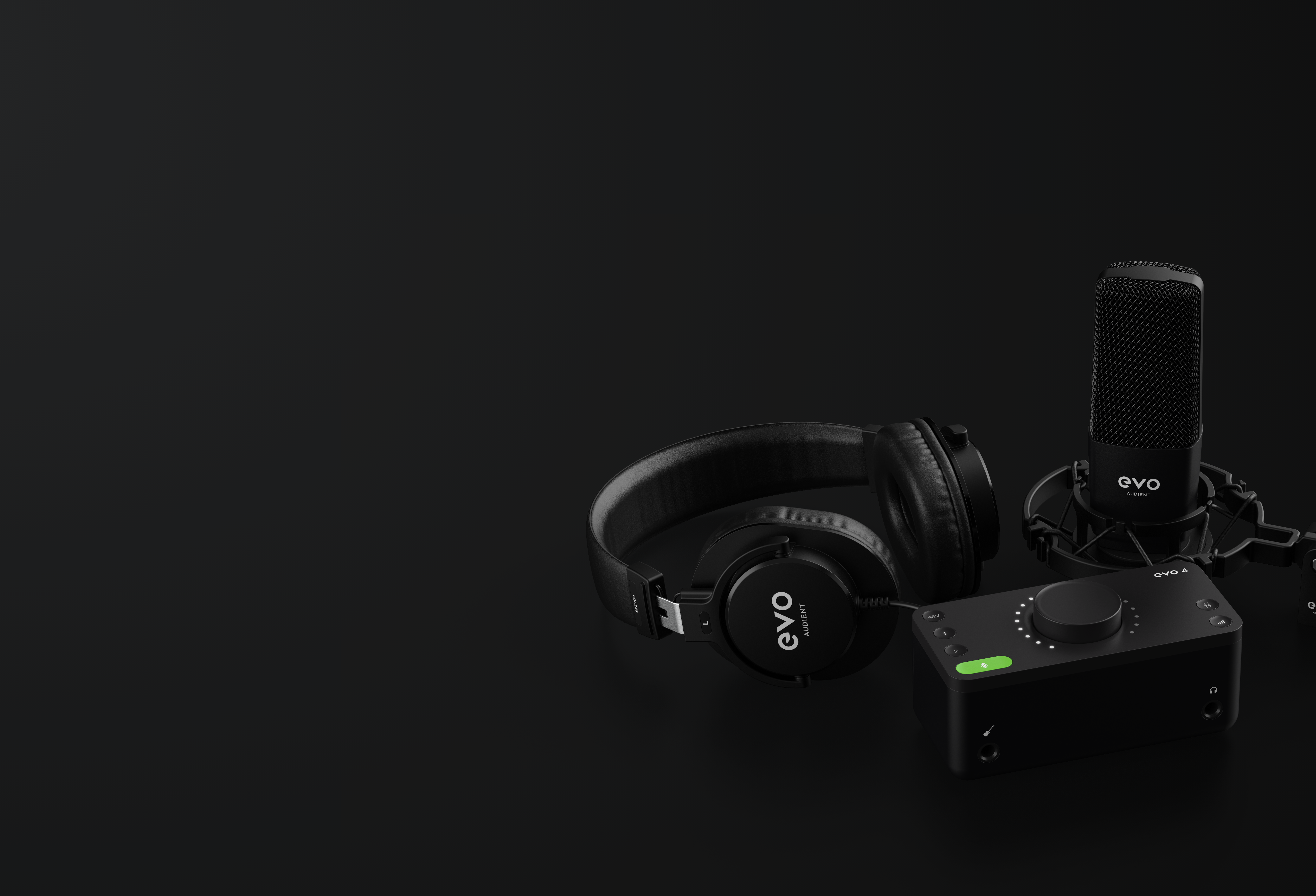 Audient EVO Start Recording Bundle